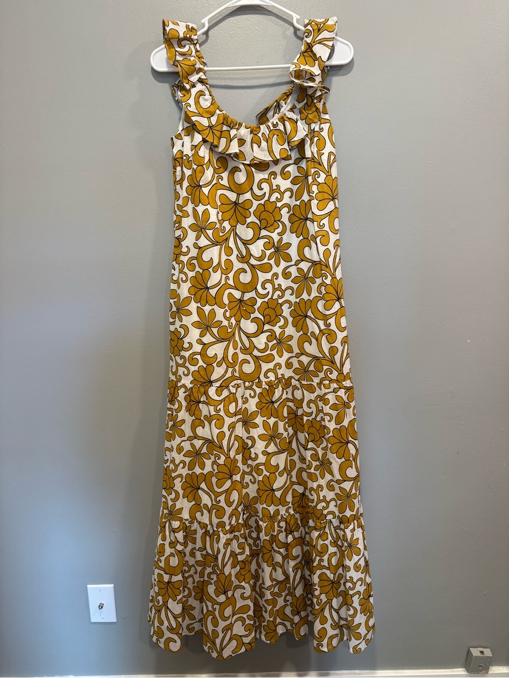 Boden Tiered Maxi Dress Size 6